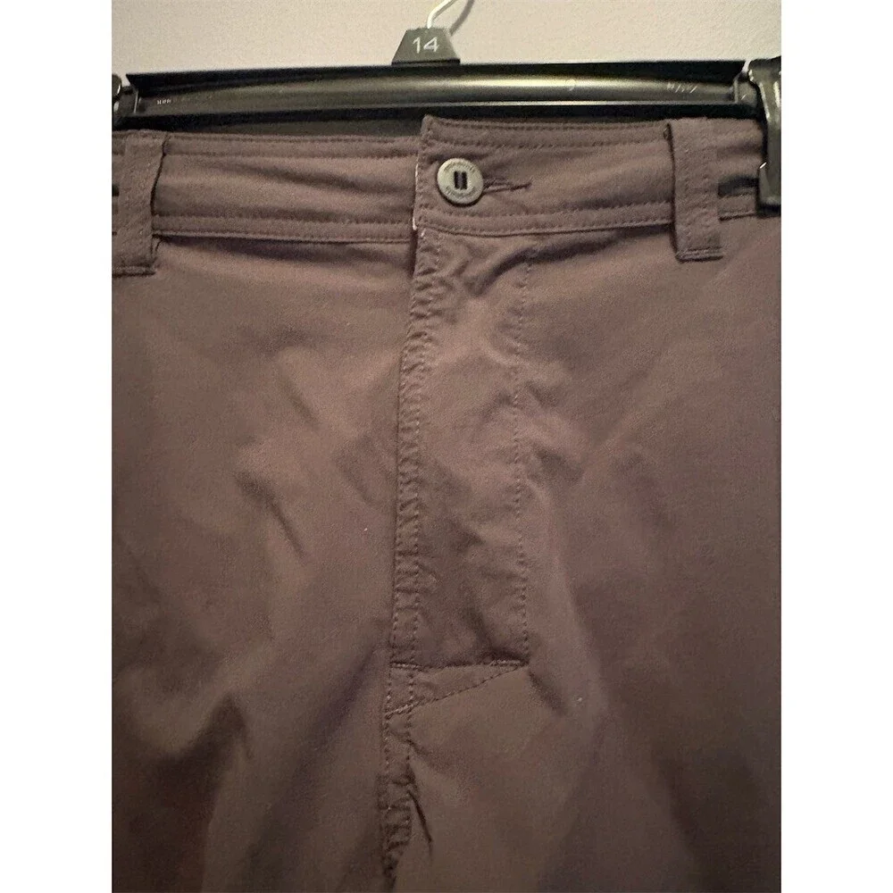 Patagonia Men's Chino Shorts Size 38 Gray Flat Front Outdoor Hiking - Picture 3 of 12